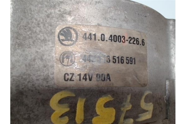 Recambio de alternador para skoda felicia i (6u1) 1.3 referencia OEM IAM 4410140032266  