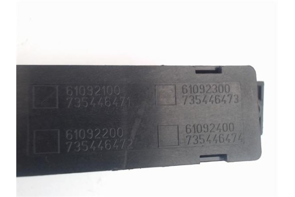 Recambio de conjunto interruptores para fiat punto / grande punto (199) 1.2 referencia OEM IAM 61092100  