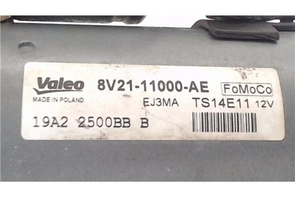 Recambio de motor arranque para ford fiesta vi 1.6 tdci referencia OEM IAM 8V2111000AE TS14E11 