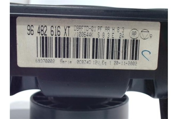 Recambio de mandos calefaccion / a.a. para peugeot 406 break (s1/s2) 2.0 st td referencia OEM IAM 96482616XT 69370002 