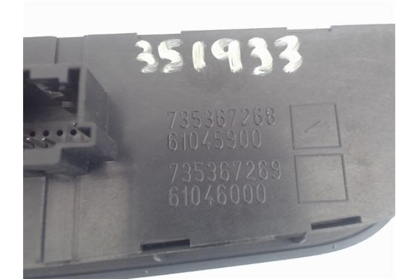 Recambio de conjunto interruptores para fiat punto / grande punto (199) 1.2 referencia OEM IAM 735367268 61045900 