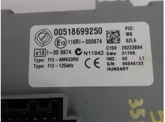 Recambio de caja fusibles/rele para fiat punto / grande punto (199) 1.2 referencia OEM IAM 518699250  