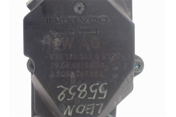 Recambio de caja mariposa aire para seat leon (1p1) 1.9 tdi referencia OEM IAM   