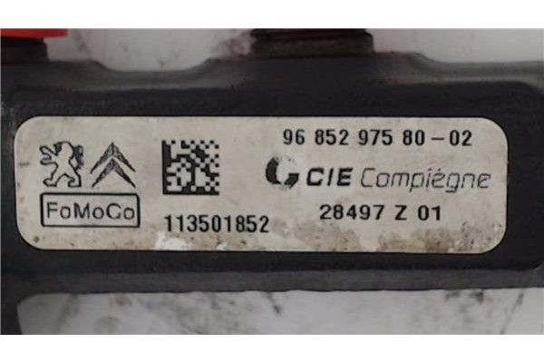 Recambio de rampa inyectores para ford fiesta vi 1.6 tdci referencia OEM IAM 968529758002  