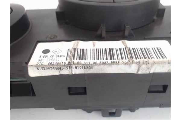 Recambio de mandos climatizador para renault megane ii ranchera familiar (km0/1_) 1.9 dci referencia OEM IAM 8200344840  