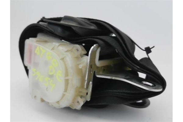 Recambio de cinturon seguridad delantero izquierdo para toyota aygo (kgb/wnb) 1.0 básico referencia OEM IAM 732200H021C3  