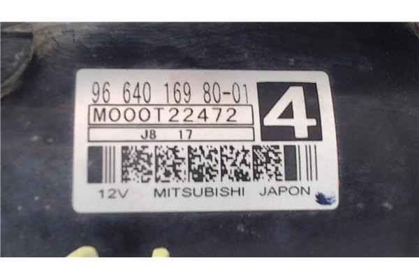 Recambio de motor arranque para citroen c4 berlina 1.6 exclusive referencia OEM IAM 966401698001 M000T22472  Recambio de motor arranque para citroen c4 berlina 1.6 exclusive referencia OEM IAM 966401698001 M000T22472