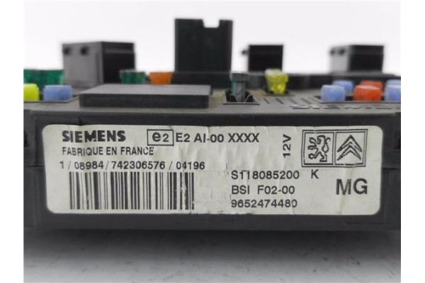 Recambio de bsi para citroen c2 1.4 hdi referencia OEM IAM 9652474480  