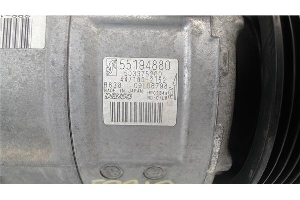 Recambio de compresor aire acond. para fiat punto / grande punto (199) 1.2 referencia OEM IAM 55194880  