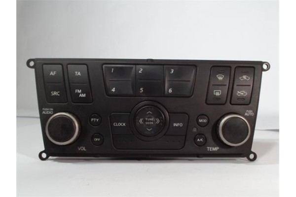 Recambio de radio / cd para nissan almera (n16/e) 1.8 visia referencia OEM IAM 2839BN800 21220162H 