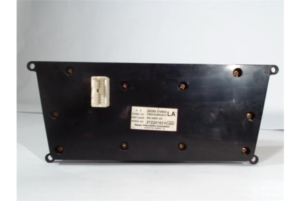 Recambio de radio / cd para nissan almera (n16/e) 1.8 visia referencia OEM IAM 2839BN800 21220162H 