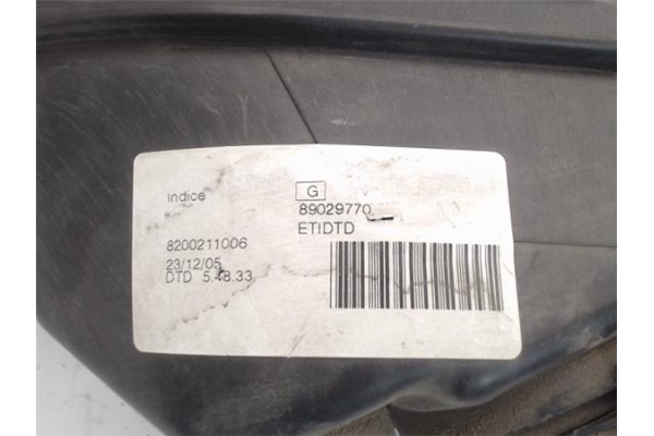 Recambio de faro delantero dcho para dacia logan 1 referencia OEM IAM 8200211006 89029770 