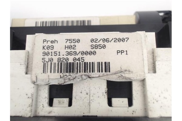 Recambio de mandos calefaccion / a.a. para skoda fabia (5j2) 1.2 referencia OEM IAM   