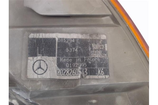 Recambio de intermitente delantero izquierdo para mercedes-benz clase c (bm 202) berlina referencia OEM IAM 2028260543 085294 63