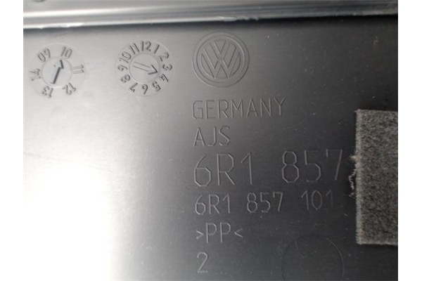 Recambio de guantera salpicadero para volkswagen polo v (6r1) 1.4 advance referencia OEM IAM 6R1857121 6R1857121J82V 