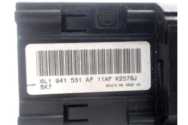 Recambio de conmutador luces para seat ibiza (6l1) 1.4 fresh referencia OEM IAM 6L1941531AF  