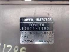 Recambio de centralita inyeccion para toyota corolla (e12) 2.0 d-4d referencia OEM IAM 898712003  