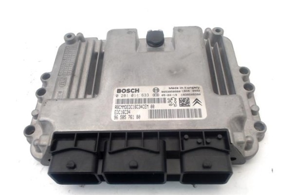 Recambio de centralita para peugeot 407 1.6 business line referencia OEM IAM 9658576180 1939AL 