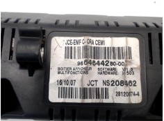 Recambio de display para peugeot 207 1.6 16v vti referencia OEM IAM 659350  