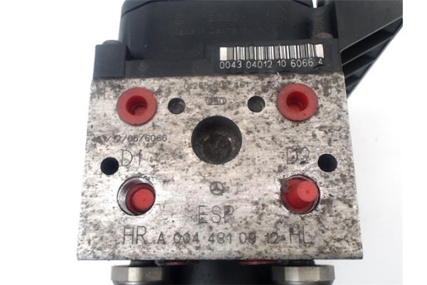 Recambio de nucleo abs para mercedes-benz clase a (bm 168) 1.7 160 cdi (168.006) referencia OEM IAM A0044311012  
