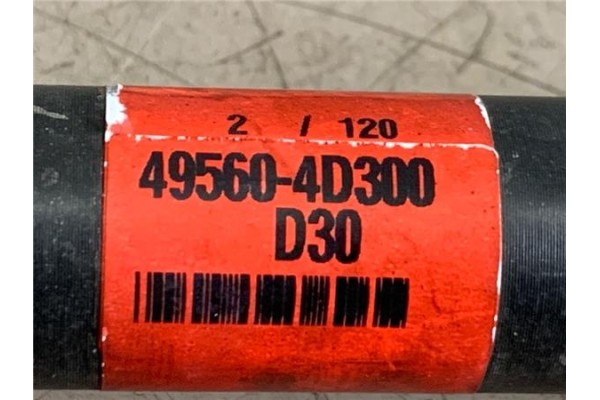 Recambio de palier delantero derecho para kia carnival 2.9 crdi referencia OEM IAM 495604D300  