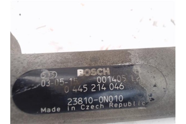 Recambio de rampa inyectores para toyota yaris (ncp1/nlp1/scp1) 1.4 d-4d referencia OEM IAM 237600N010  