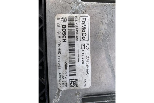 Recambio de centralita para ford fiesta vi 1.6 tdci referencia OEM IAM BV2112A650AAC 281018994 