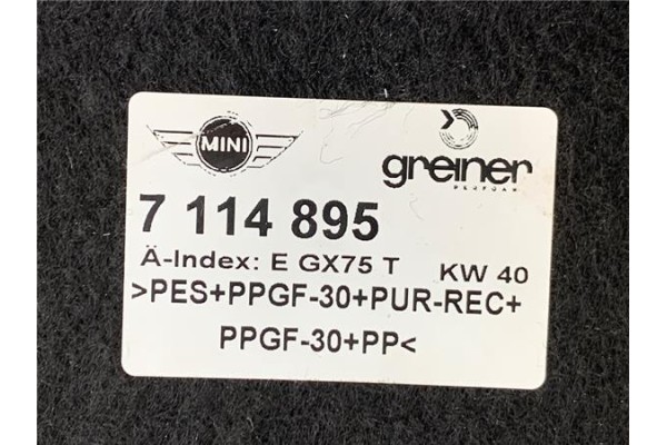 Recambio de bandeja trasero para mini cabrio (r52) 1.6 cooper referencia OEM IAM 7114895  