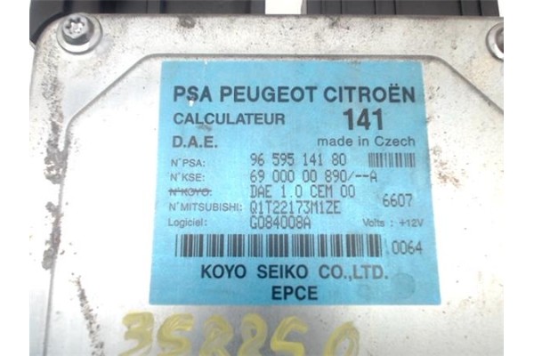 Recambio de centralita para citroen c3 1.1 i referencia OEM IAM 9659514180  