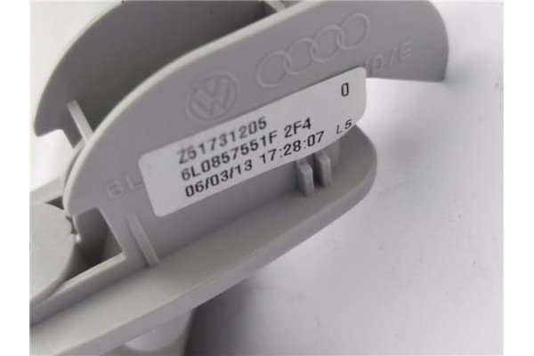 Recambio de parasol izquierdo para seat ibiza berlina (6j5) 1.6 tdi referencia OEM IAM 6L0857551F2F4  