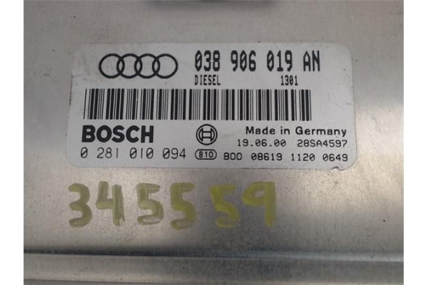 Recambio de centralita para audi a4 berlina (b5) 1.9 tdi referencia OEM IAM   