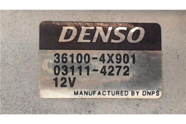 Recambio de motor arranque para kia carnival 2.9 crdi referencia OEM IAM 361004X901 31114272 