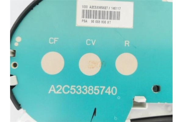 Recambio de cuadro completo para citroen c3 1.4 attraction referencia OEM IAM A2C53385827 A2C53385740 