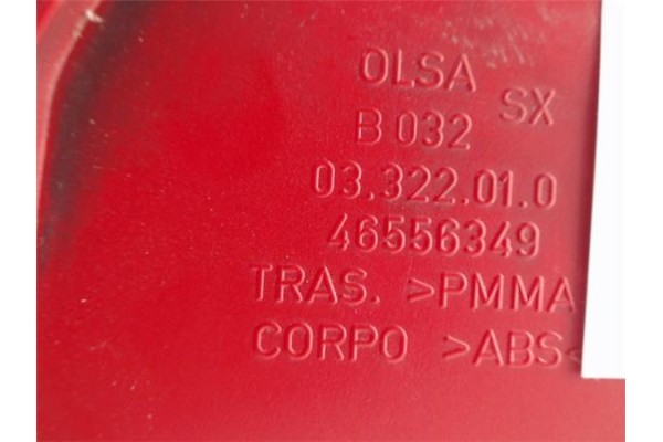 Recambio de piloto trasero izquierdo para alfa romeo 147 (190) 1.9 jtd distinctive referencia OEM IAM 46556347 46556349 