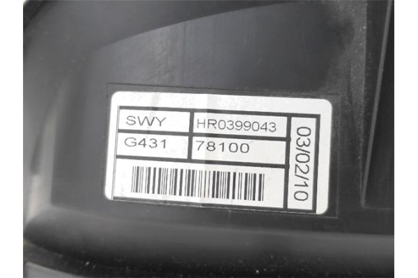 Recambio de cuadro completo para honda cr-v iii 2.2 i-dtec referencia OEM IAM HR0399043 G43178100 