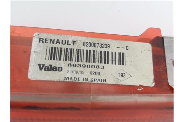 Recambio de luz central de freno para renault scenic ii (jm) 1.5 dci (jm1f) referencia OEM IAM 8200073239C  