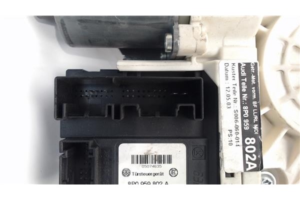 Recambio de elevalunas electrico delantero derecho para audi a3 (8p1) 2.0 tdi 16v referencia OEM IAM 8P0959802 S006060012 
