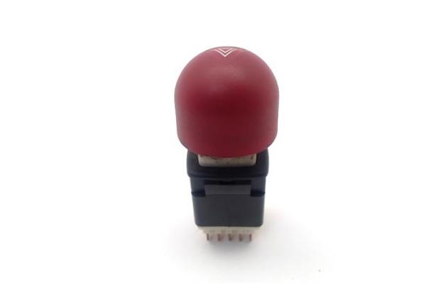 Recambio de interruptor luces emergencia para renault twingo i (c06) 1.2 (c066/67/68) referencia OEM IAM 7700822444  