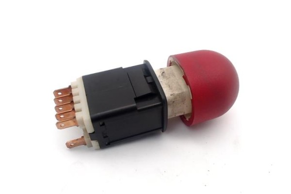 Recambio de interruptor luces emergencia para renault twingo i (c06) 1.2 (c066/67/68) referencia OEM IAM 7700822444  