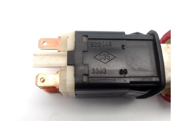 Recambio de interruptor luces emergencia para renault twingo i (c06) 1.2 (c066/67/68) referencia OEM IAM 7700822444  