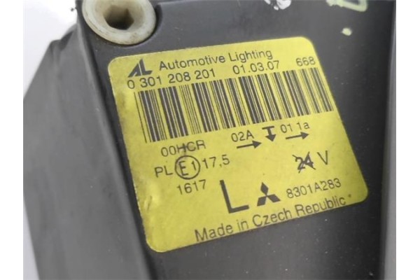 Recambio de faro delantero izquierdo para mitsubishi colt cz3 berl. 5 (z30a) 1.5 di-d inform referencia OEM IAM 8301A221  