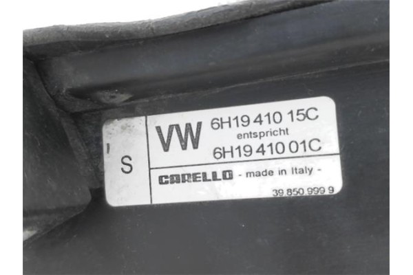 Recambio de faro delantero izquierdo para seat arosa (6h1) 1.0 referencia OEM IAM 6H1941015C 6H1941001C 