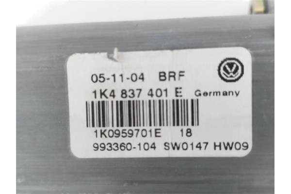 Recambio de motor elevalunas delantero izquierdo para volkswagen golf v (1k1) 2.0 fsi referencia OEM IAM 1K0959701LZ02 1K0959701