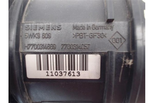 Recambio de caudalimetro para renault laguna ii (bg0) 1.9 dci (bg1a, bg1w) referencia OEM IAM 7700314057 11037613 