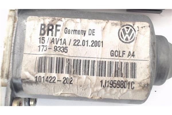 Recambio de motor elevalunas delantero izquierdo para volkswagen golf iv berlina (1j1) 1.6 16v referencia OEM IAM 1J1959801C  