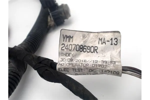 Recambio de instalacion elec. sensor parking trasero para renault megane iv berlina 5p 1.2 experience referencia OEM IAM 2401536