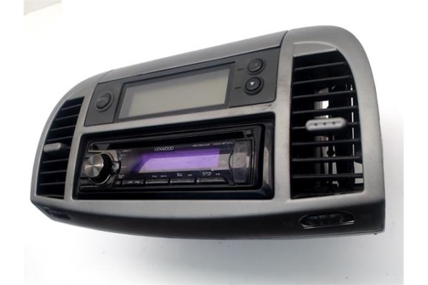 Recambio de radio / cd para nissan micra (k12e) 1.2 16v referencia OEM IAM 24856AX609 AX6095541402 