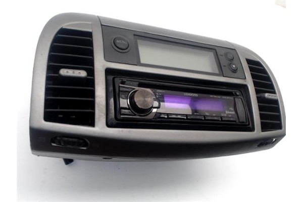 Recambio de radio / cd para nissan micra (k12e) 1.2 16v referencia OEM IAM 24856AX609 AX6095541402 