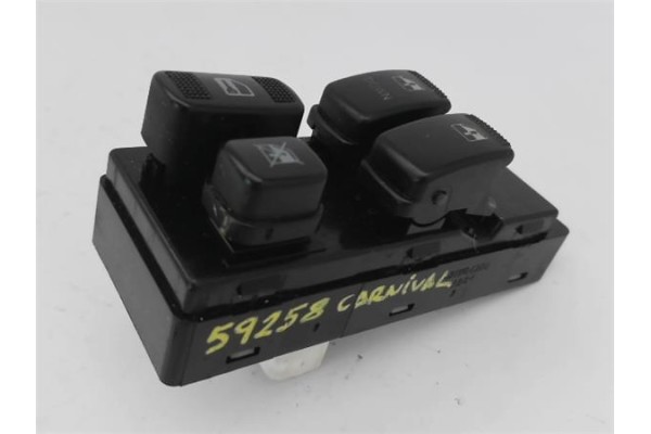 Recambio de mando elevalunas delantero izquierdo para kia carnival 2.9 td referencia OEM IAM K54D6635044  