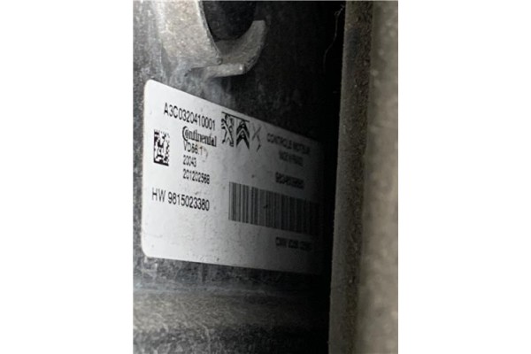 Recambio de centralita para citroen c3 aircross 1.2 c-series referencia OEM IAM 9815023380 A3C0320410001 